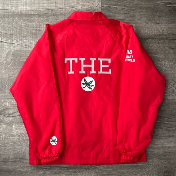 Ohio State Buckeyes Script Ohio Black Puffer Vest - Picture 14 of 14